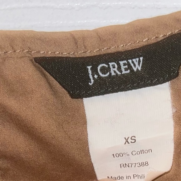 J. Crew Brown Dress, Size XS - Picture 3 of 4